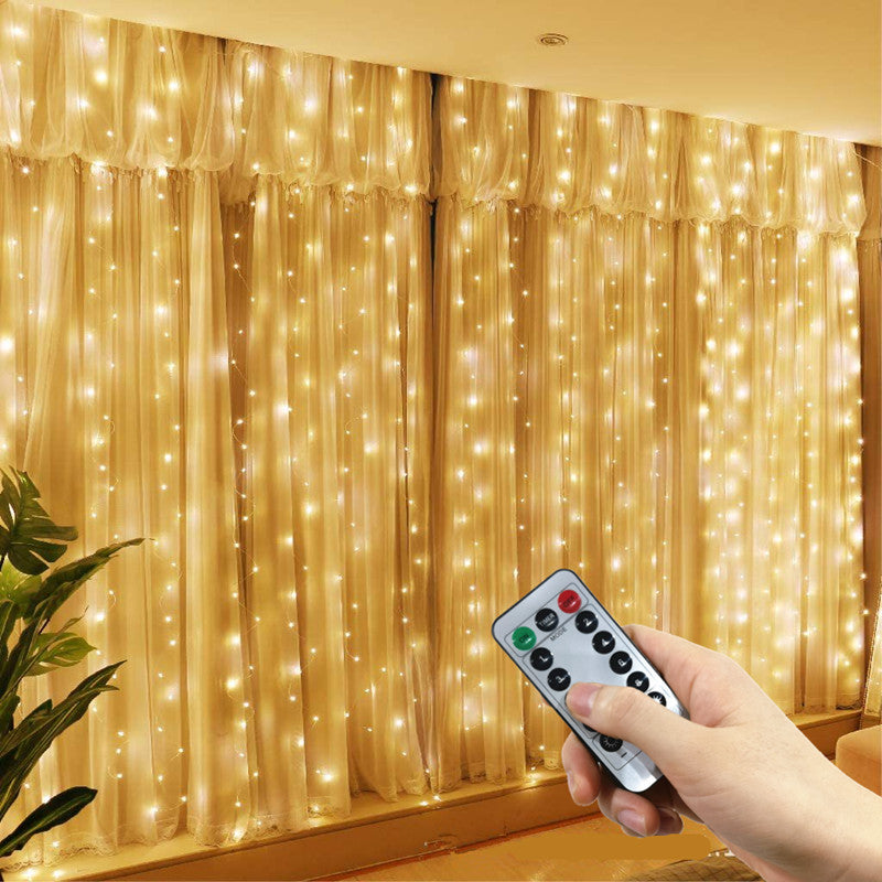 3m Dekorativ gardin LED-lampor