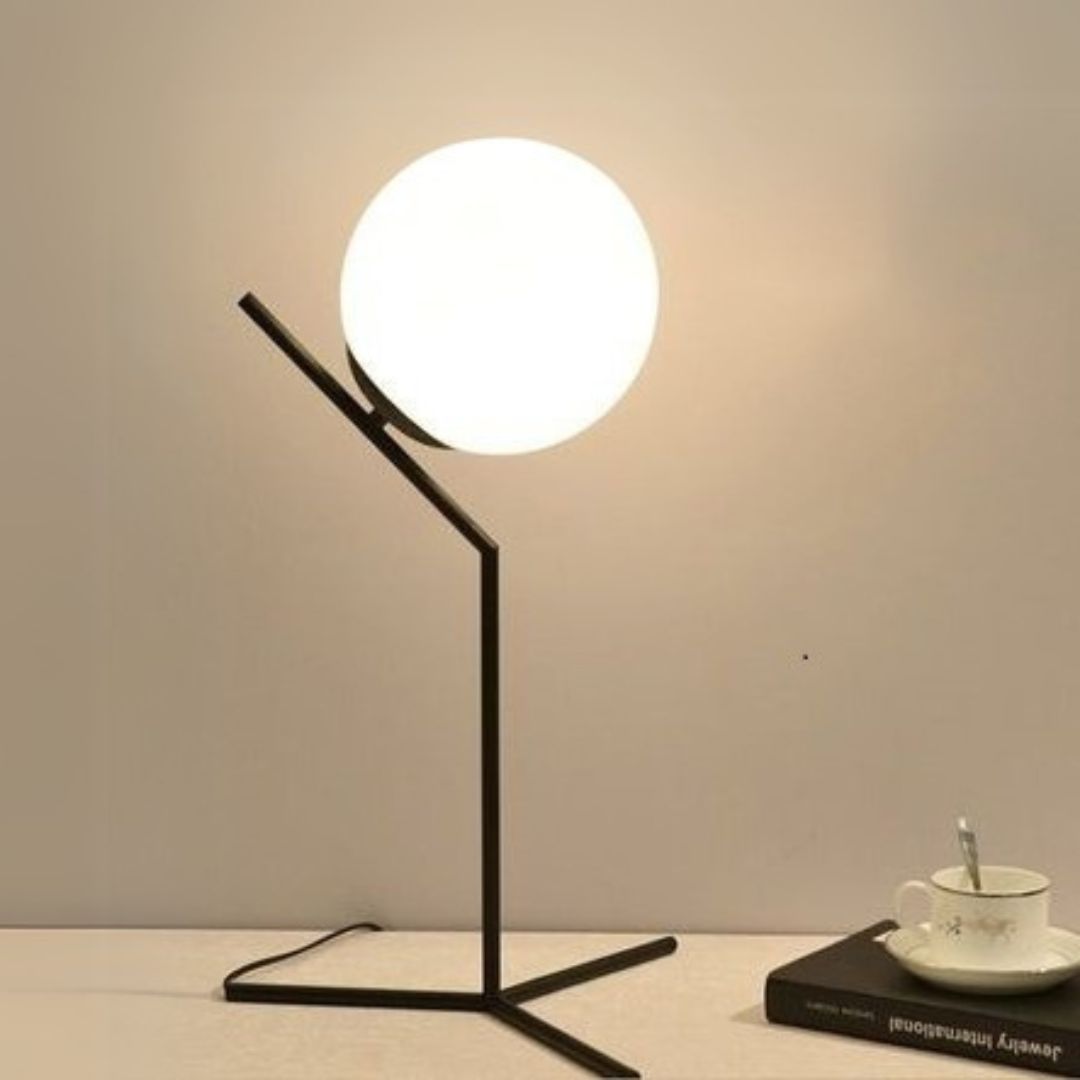Vilnus - Modern Glasboll Bordslampa