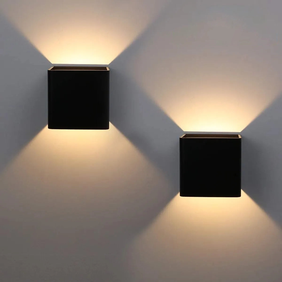 KubiskStil™ - Modern vattentät LED-vägglampa (Utförsäljning)