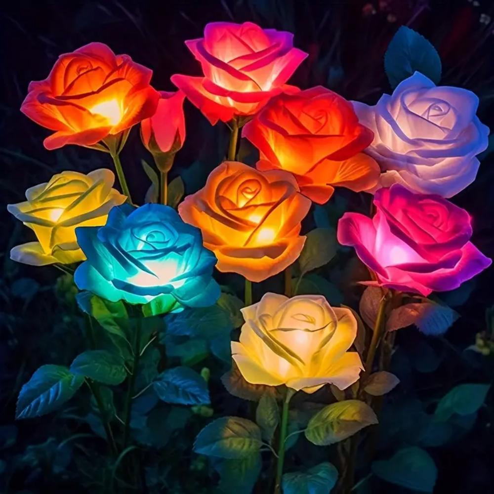 Rose - Solcellslampor