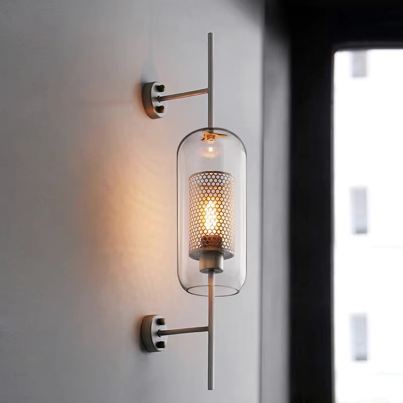 Aether - Modern vägglampa av glas