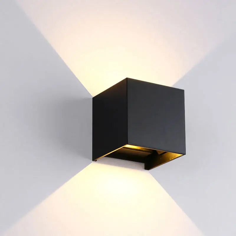 KubiskStil™ - Modern vattentät LED-vägglampa (Utförsäljning)