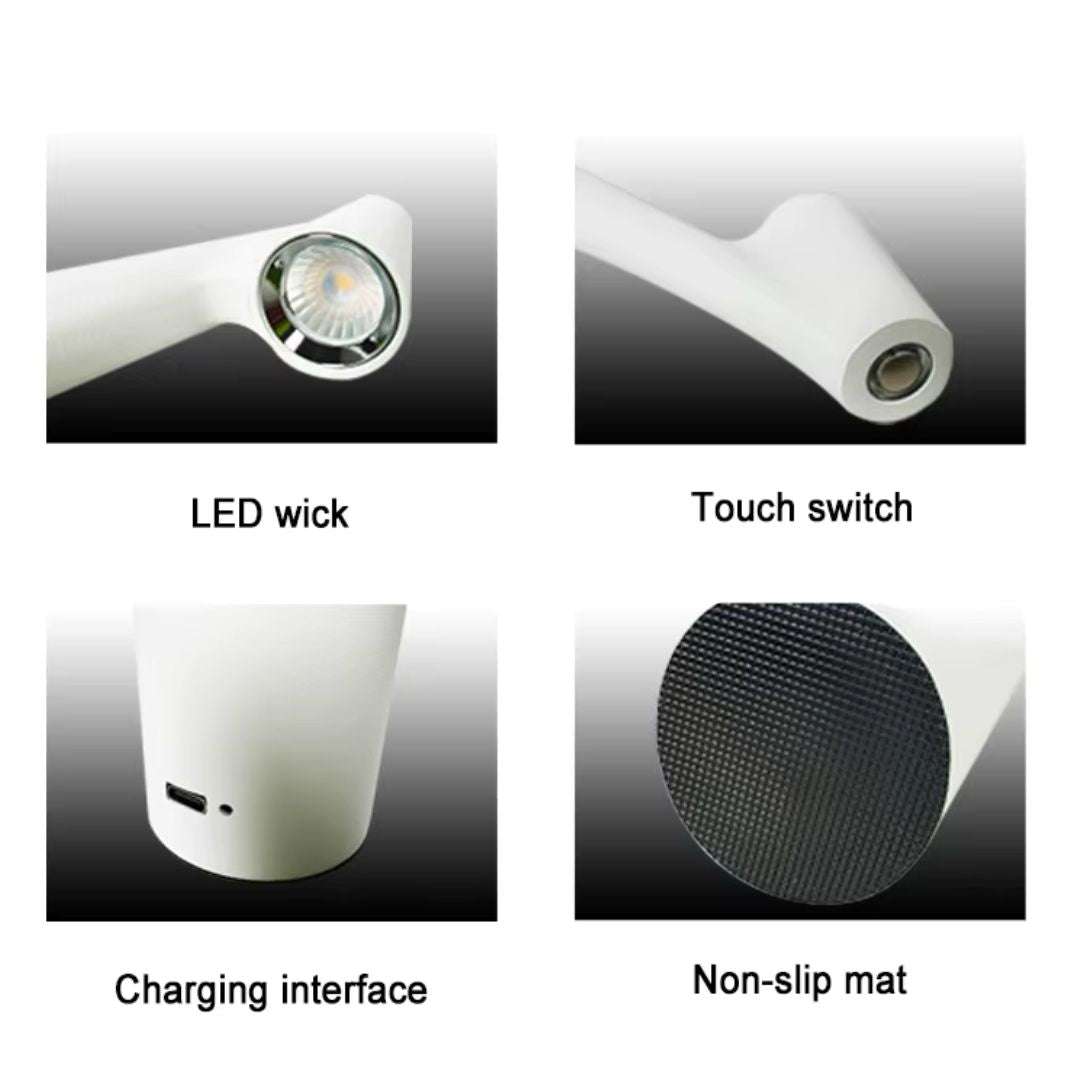 LumaLite - Trådlös LED-bordslampa