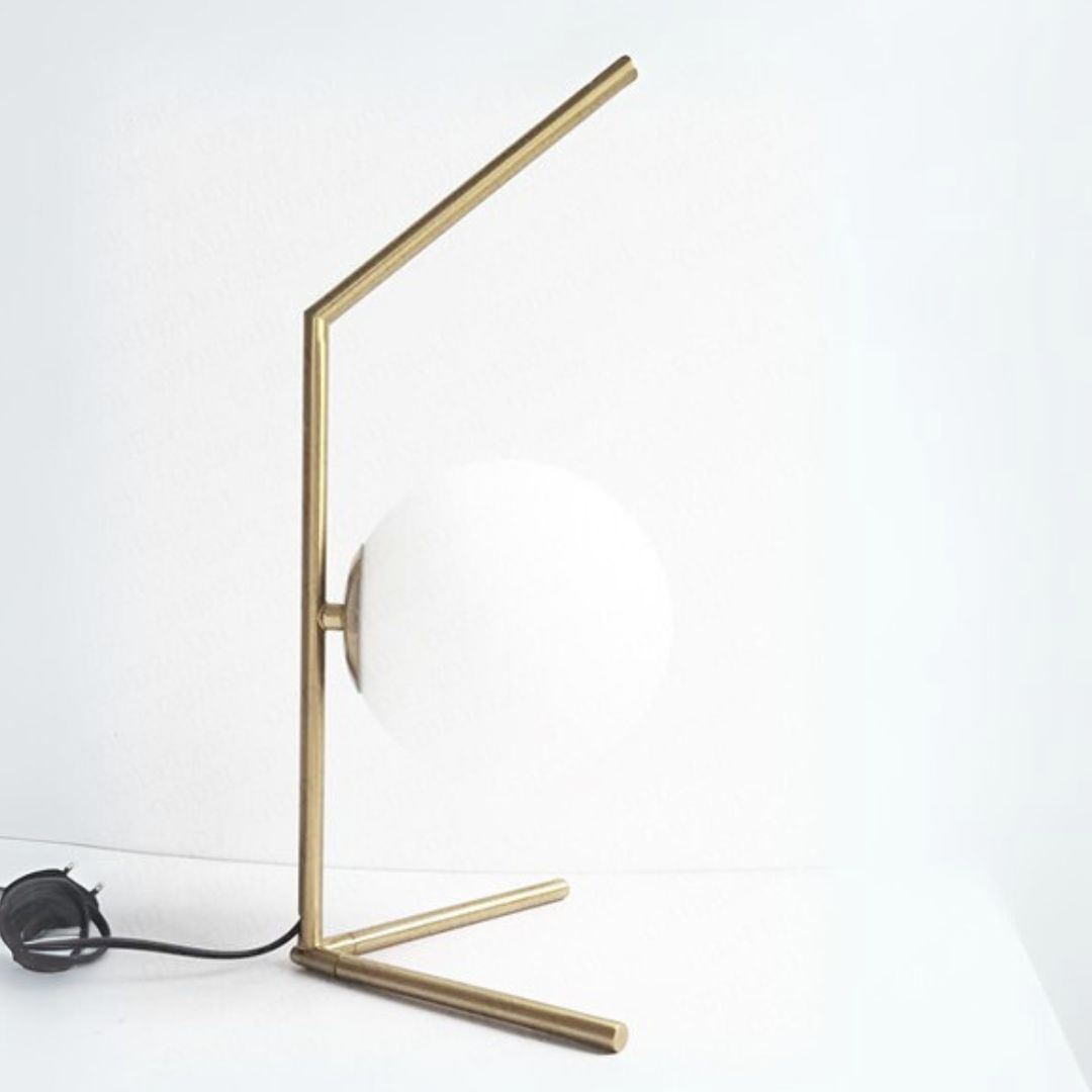 Vilnus - Modern Glasboll Bordslampa