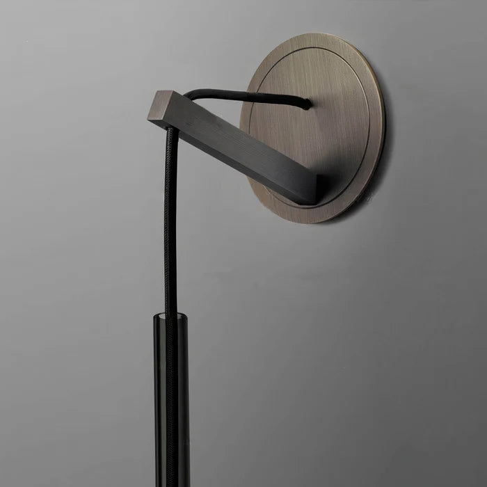 Scandinavin rökt vin vägglampa