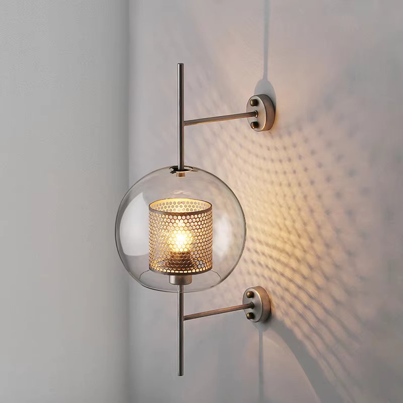 Aether - Modern vägglampa av glas