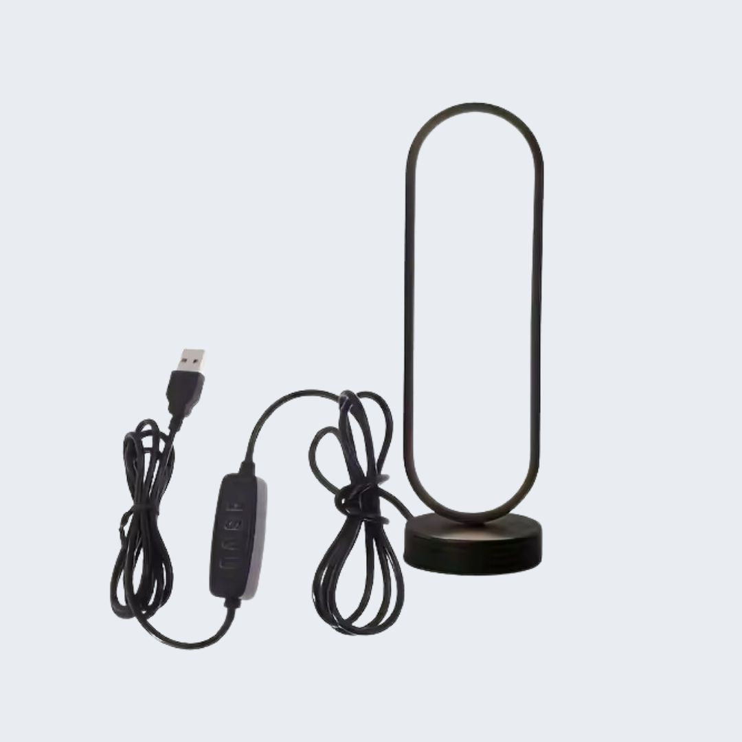 Oval - Modern LED-bordslampa