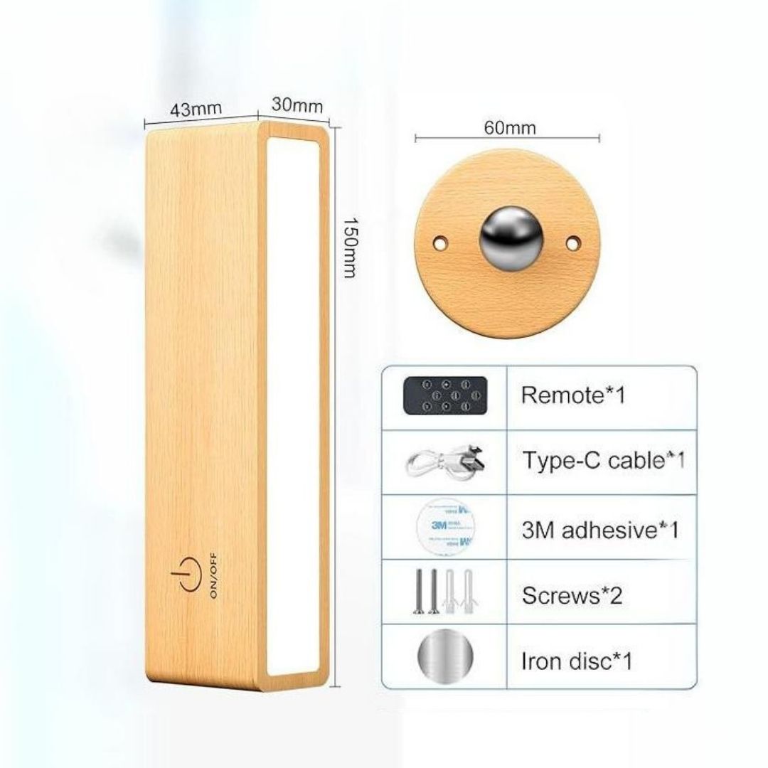 Uppladdningsbar 360° LED-lampa