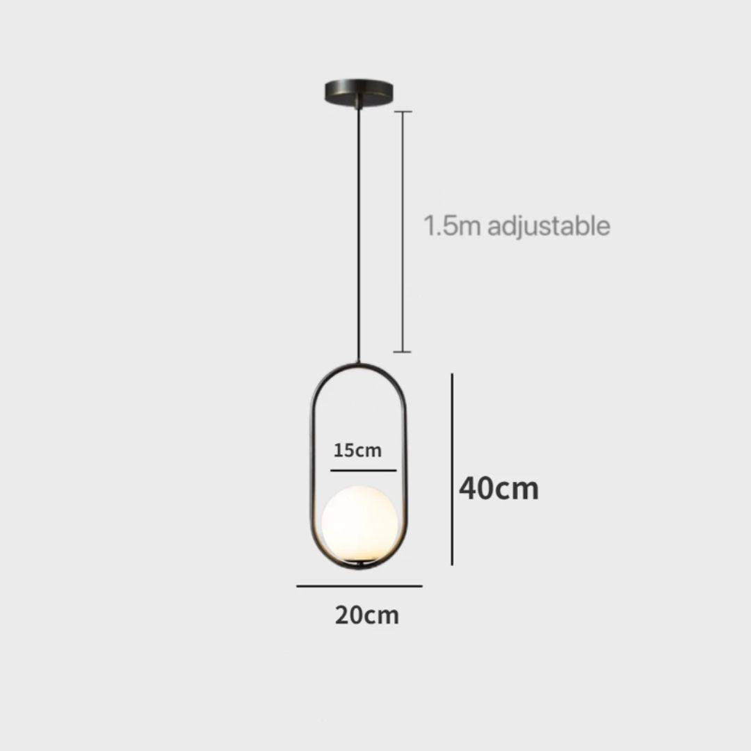 Elara - Lyxig pendellampa