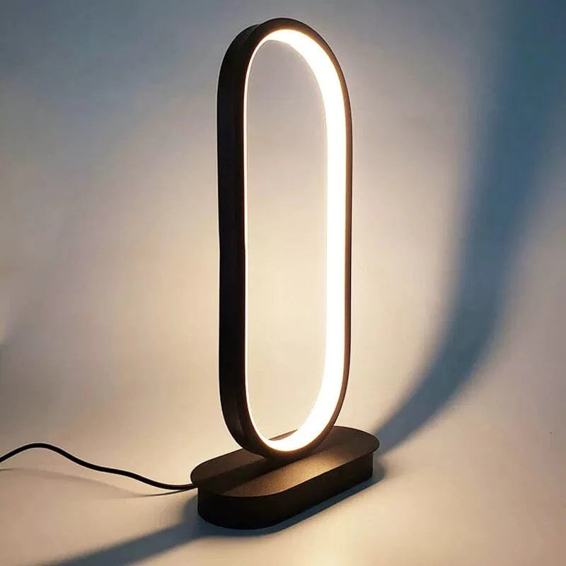 Oval - Modern LED-bordslampa