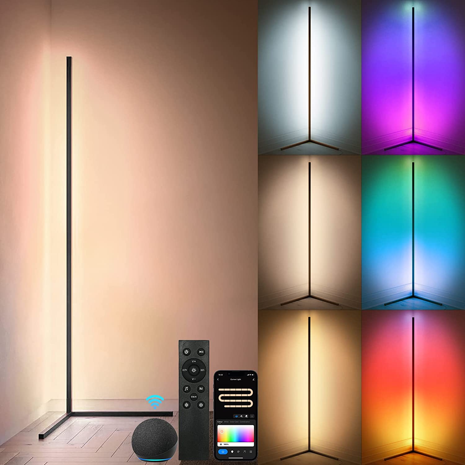 ChromaGlow - Smart Golvlampa