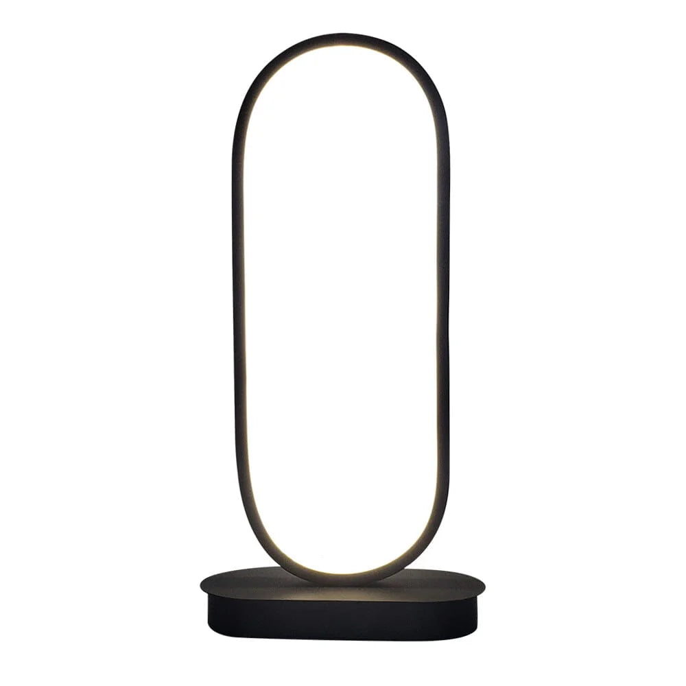 Oval - Modern LED-bordslampa