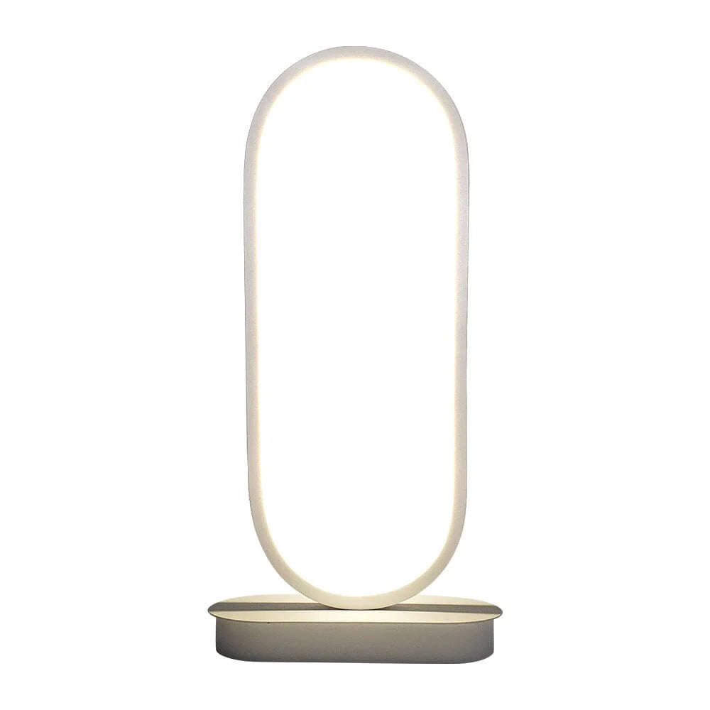 Oval - Modern LED-bordslampa