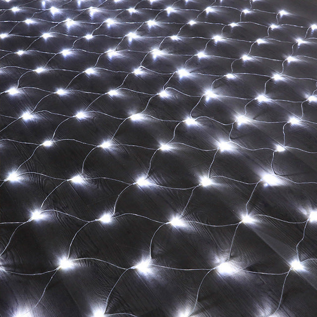1.5 x 1.5m - 2 x 3.0m LED-solcellsbelysning för nät