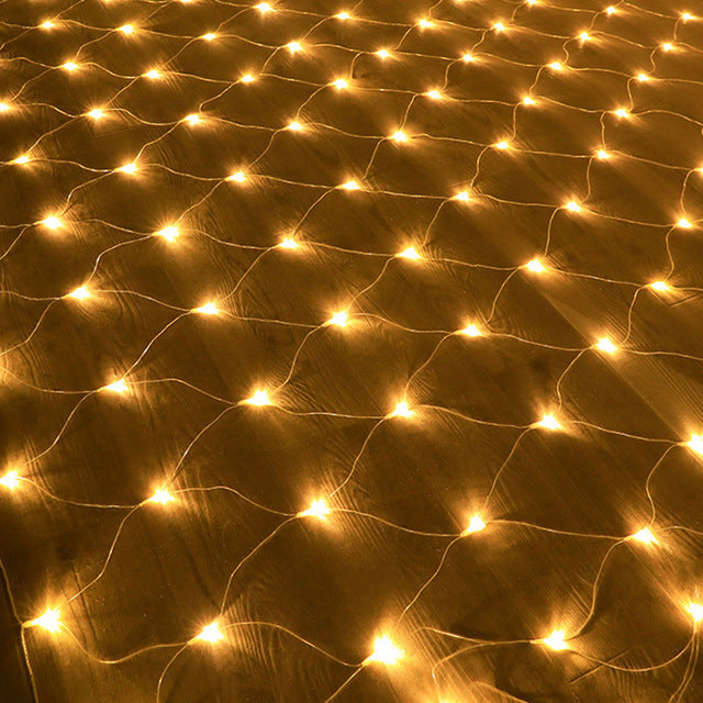 1.5 x 1.5m - 2 x 3.0m LED-solcellsbelysning för nät