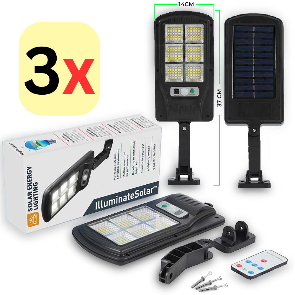 IlluminateSolar Pro™️ - Nästa generations solcellslampa