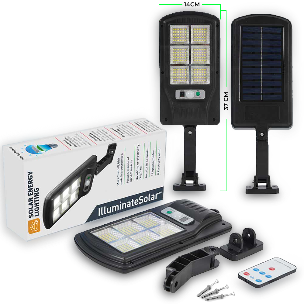 IlluminateSolar Pro™️ - Nästa generations solcellslampa