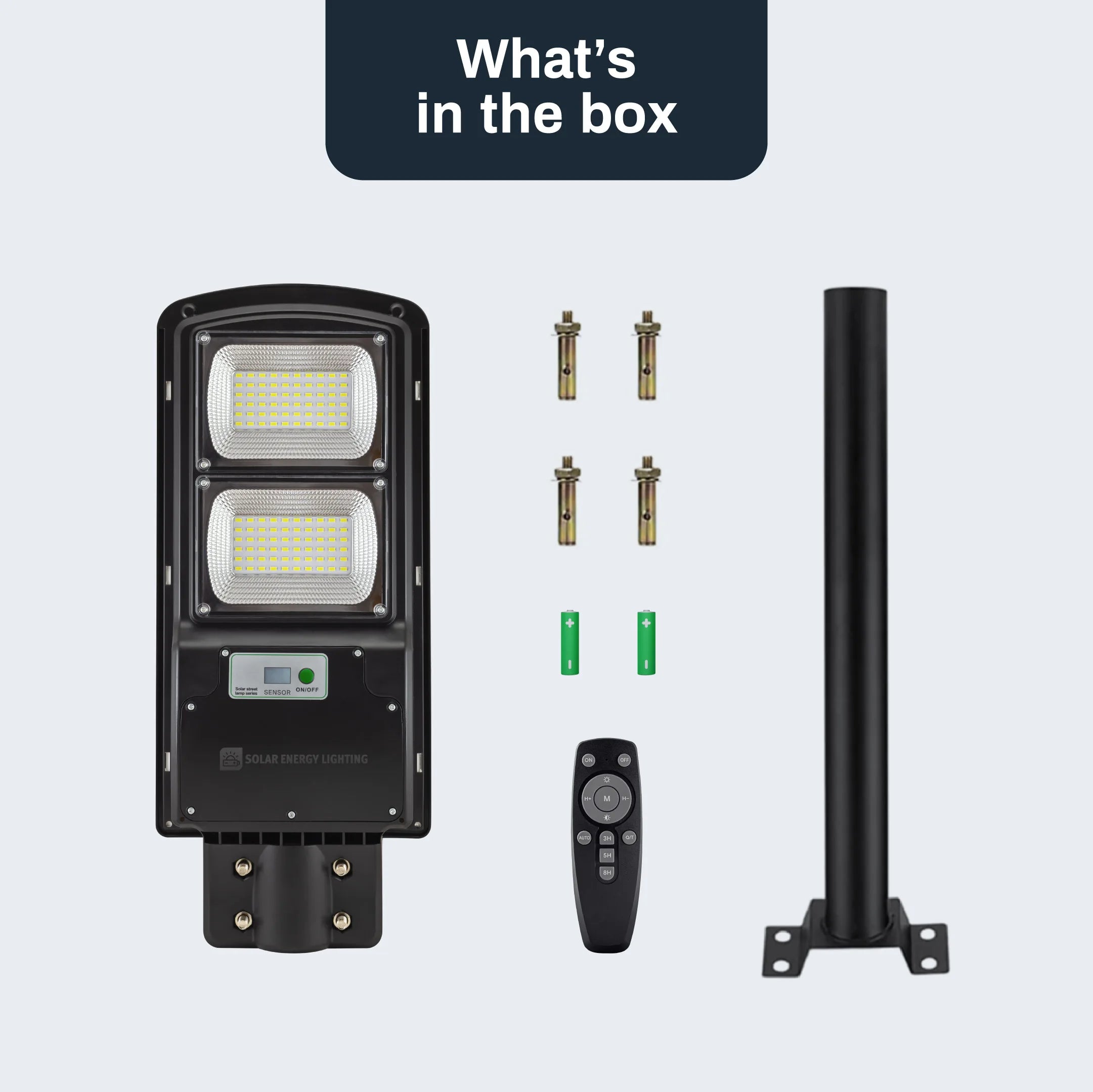 IlluminateSolarMega™ - Den ultimata 300W/6000 lumen extremt ljusstarka solenergilampan