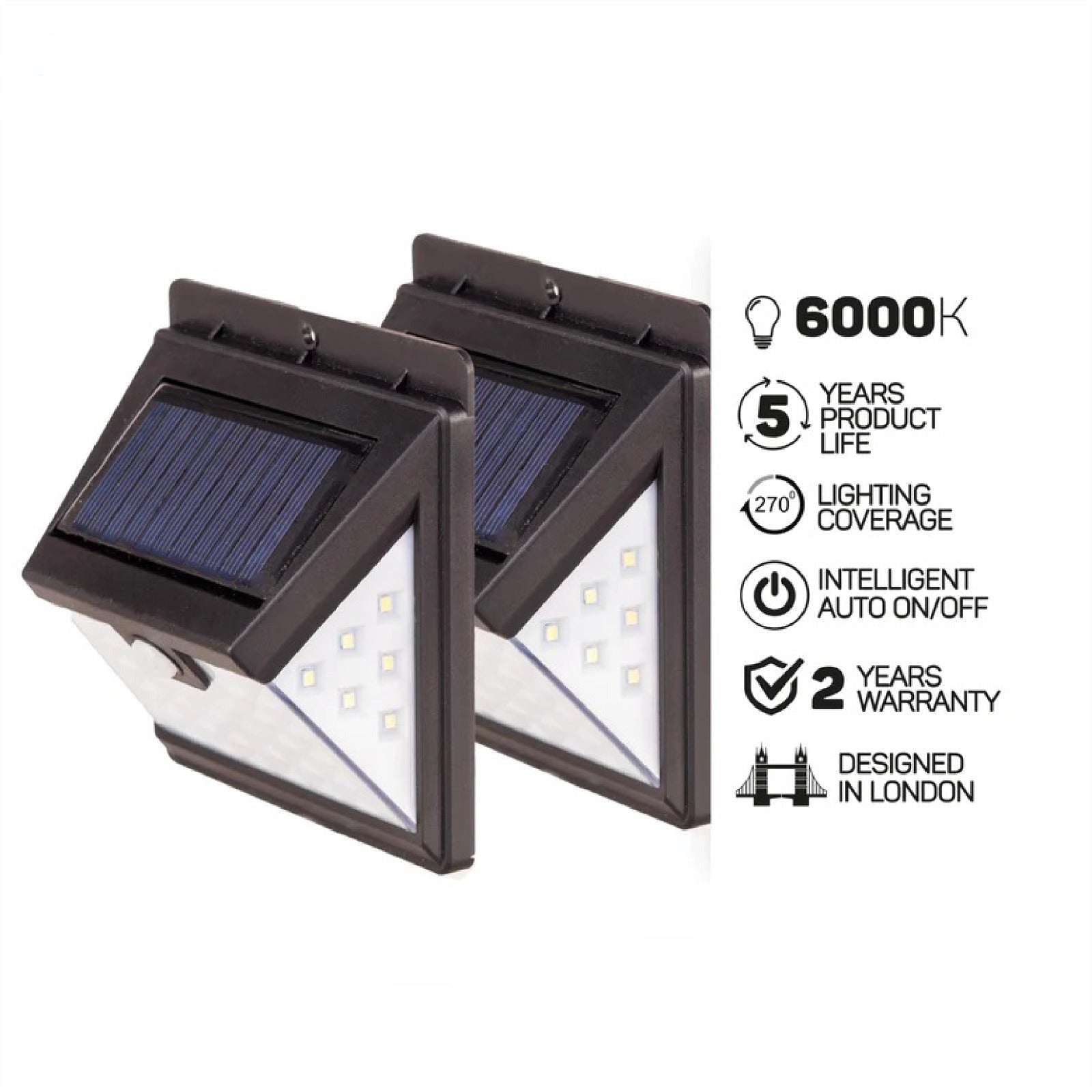 SolarMini™- 40 LED-solbelysning