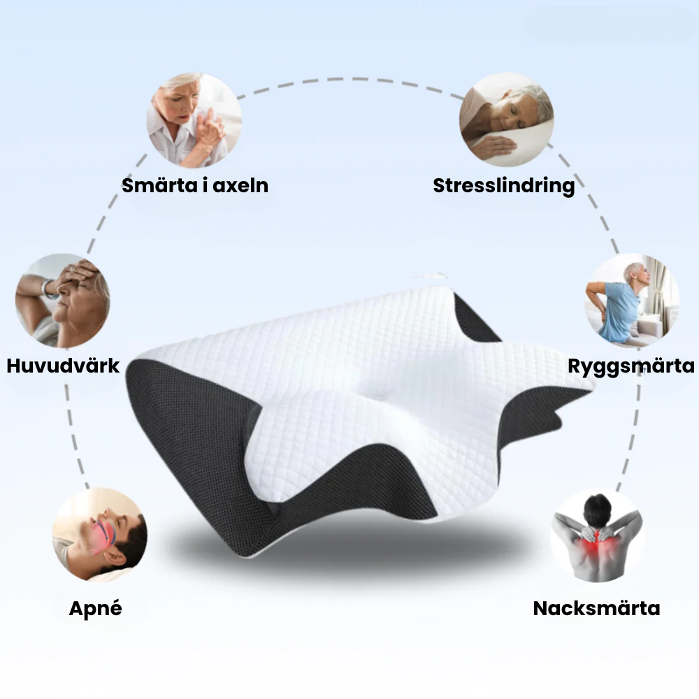 DreamEase - Ergonomisk kudde av högsta kvalitet
