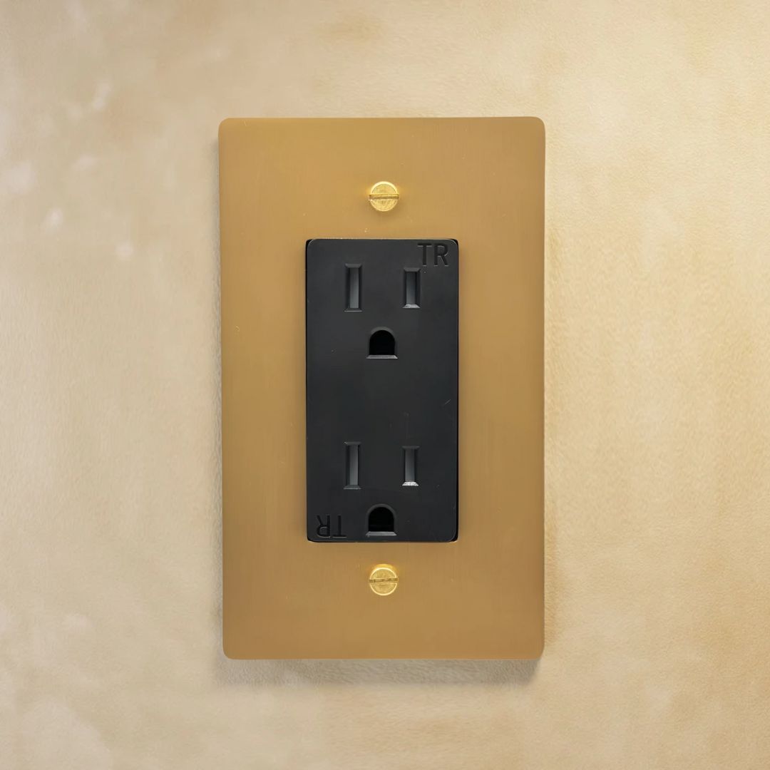 Lyxigt vägguttag