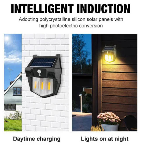 Suncrest™ - IP65 Solcellsdriven Vägglampa