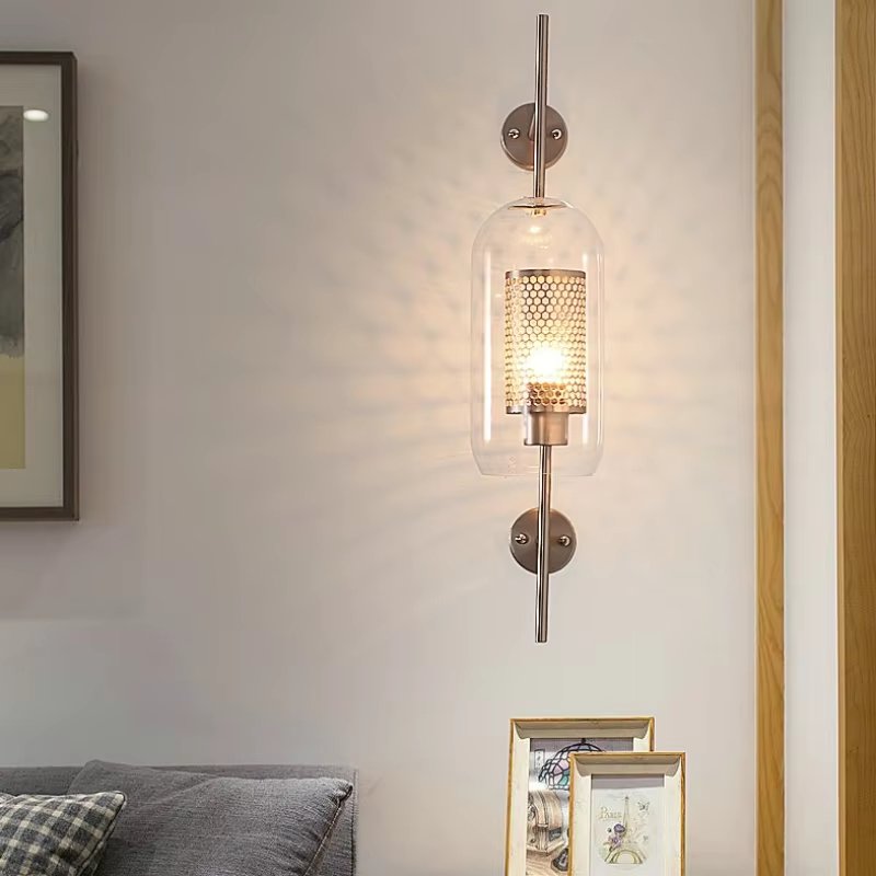 Aether - Modern vägglampa av glas