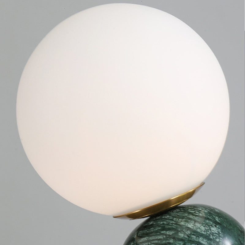 Globe - Modern nordisk bordslampa med glasboll