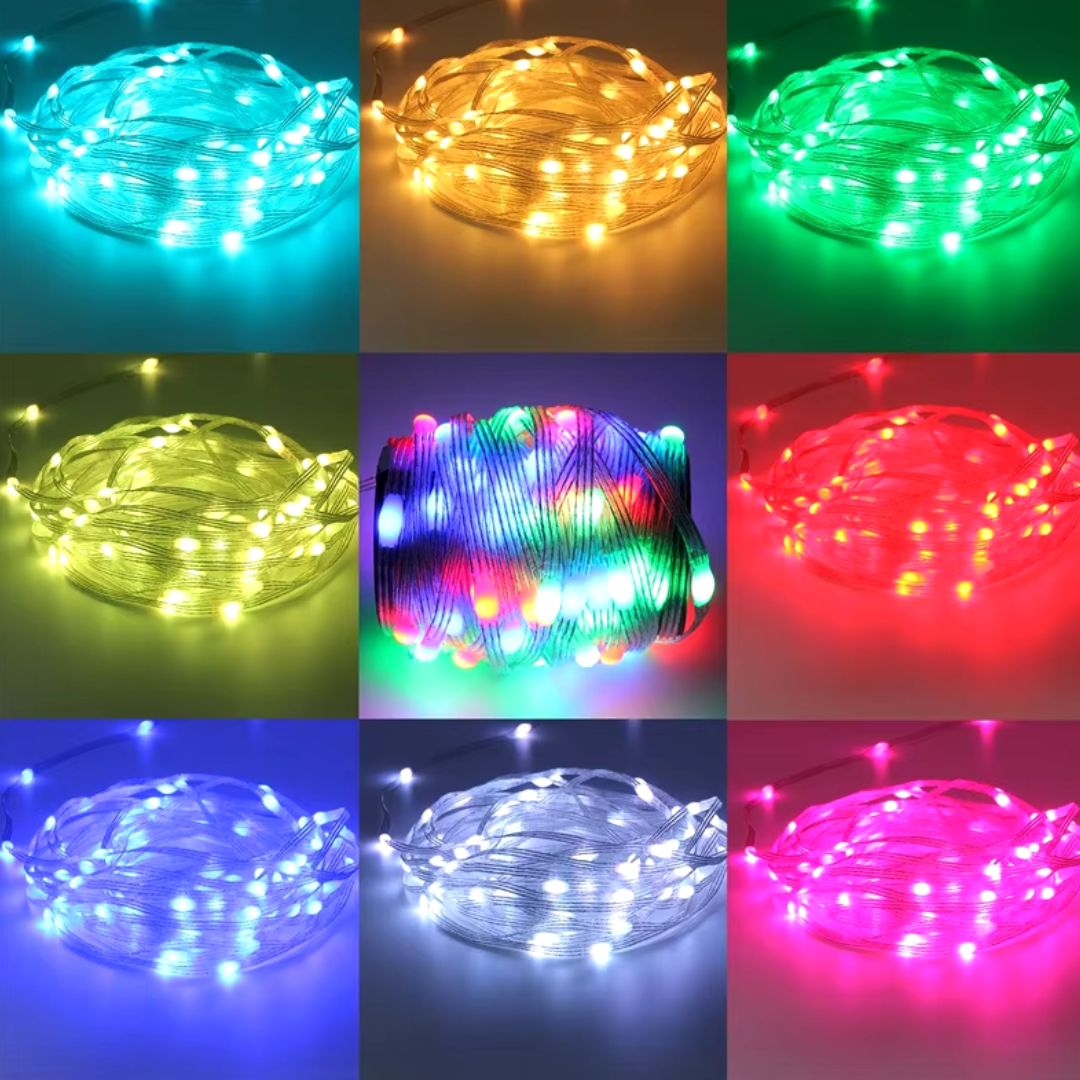 Smarta RGB-ljusslinga